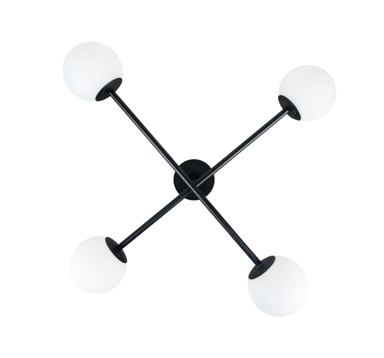 Люстра (світильник стельовий) Opal Direct C150-4 Black2